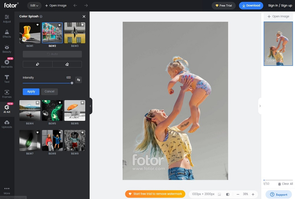 Fotor profil resmi yapımcısı