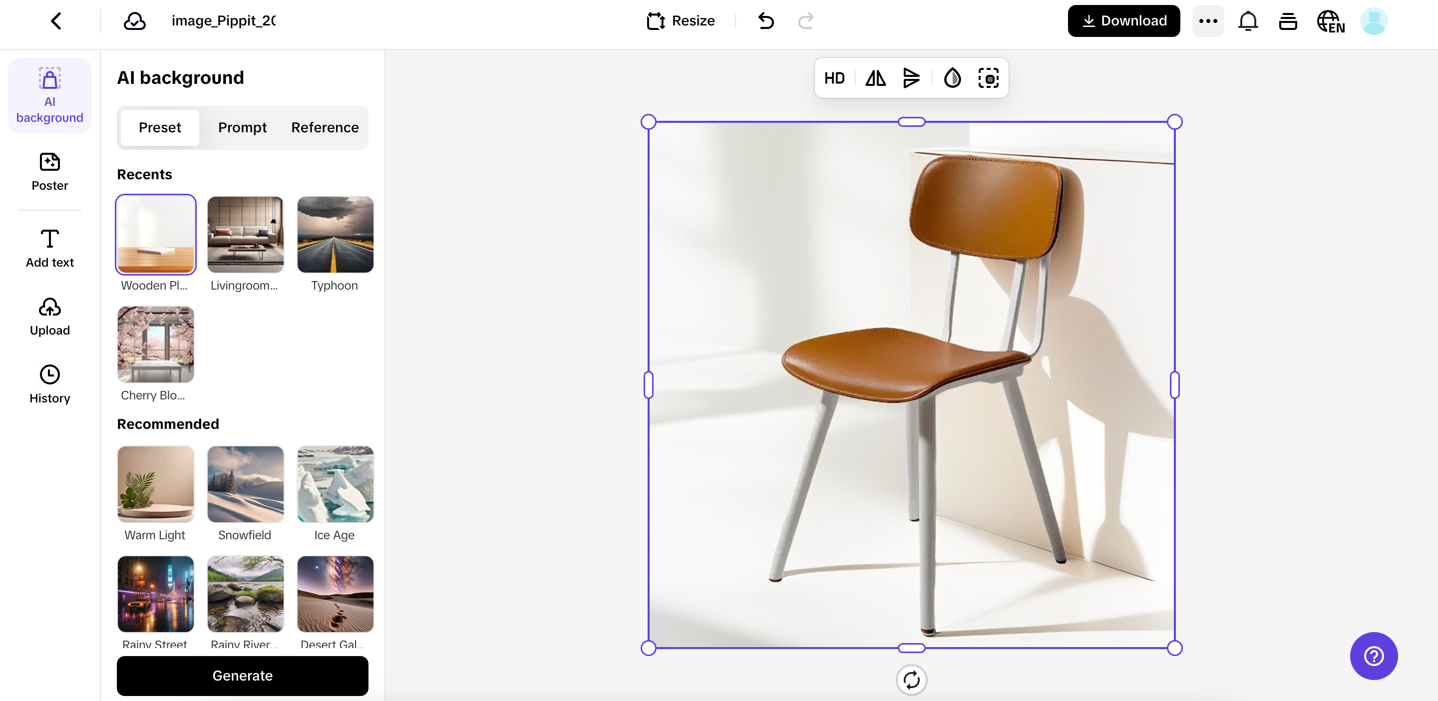 Remove and replace backgrounds