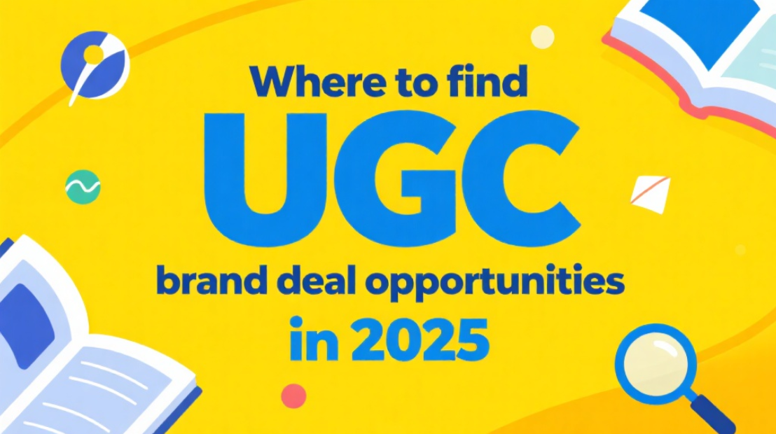 Opportunities to become a ugc creator