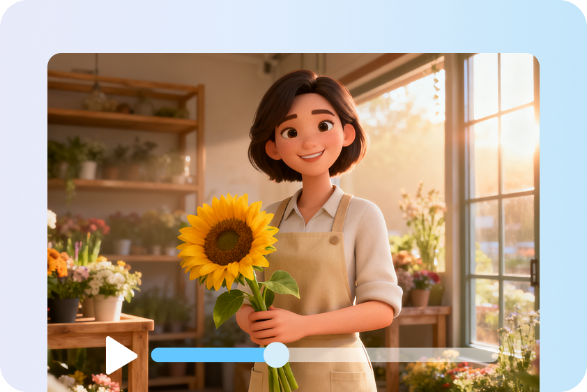 Creative storytelling video