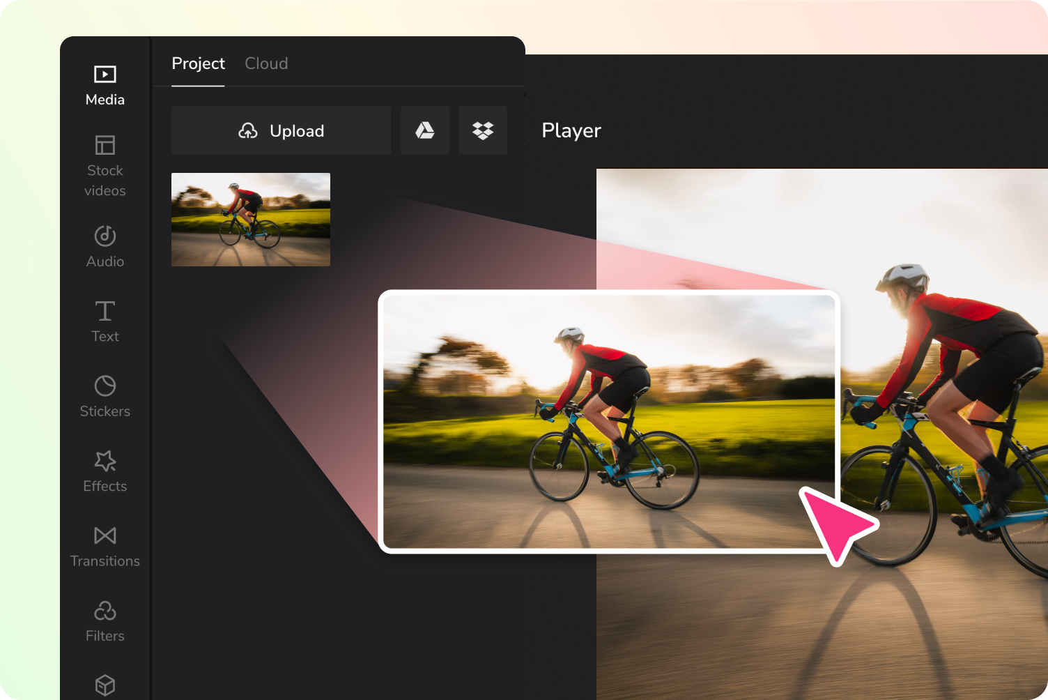 Import your MOV file