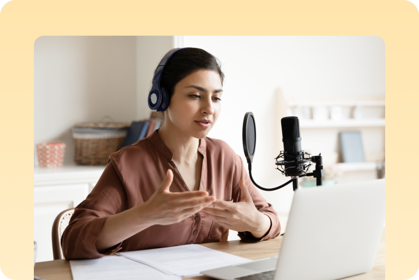 benefits for content creators & voiceovers
