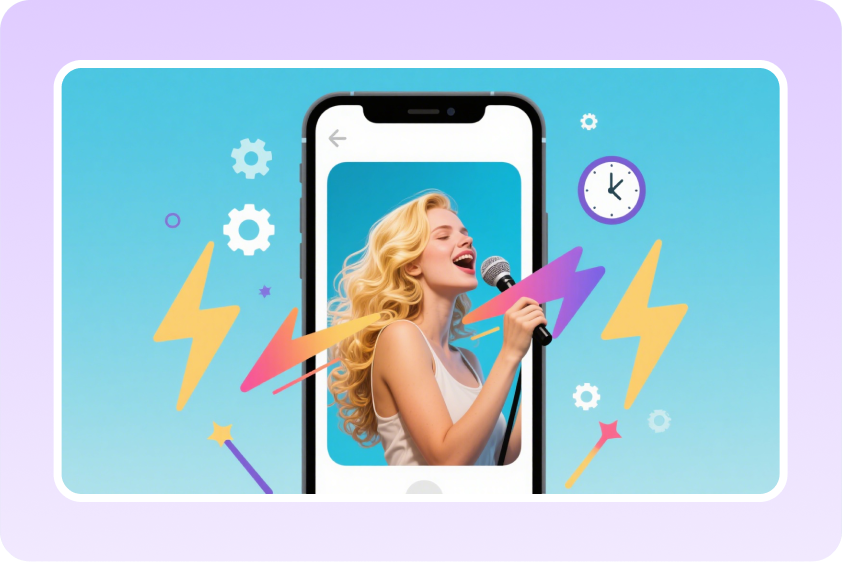 Turn photos into animated singing content easily