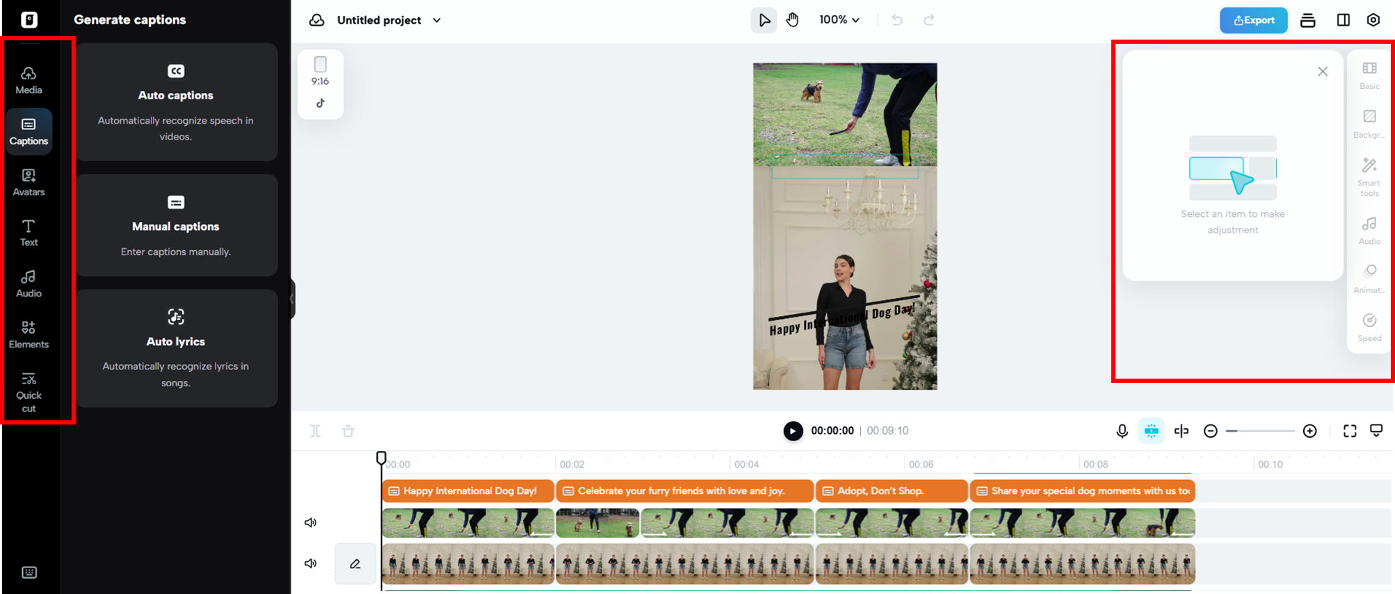 Fine-tune your video
