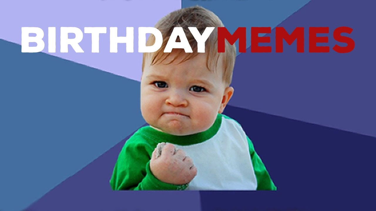 Birthday video meme