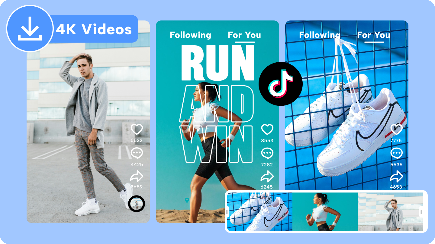 Téléchargement vidéo tiktok 4k