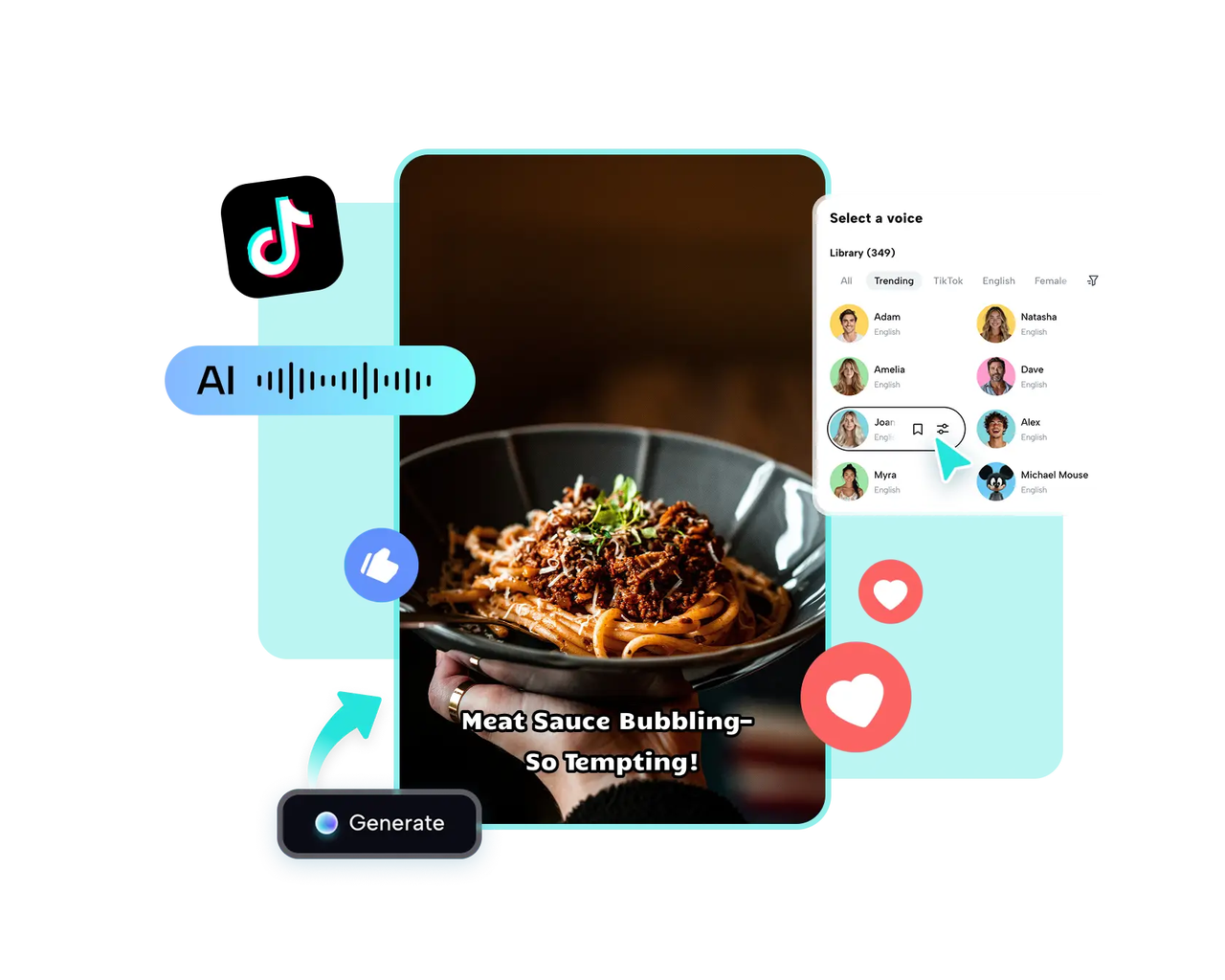 Безкоштовний генератор голосу TikTok за допомогою ШІ
