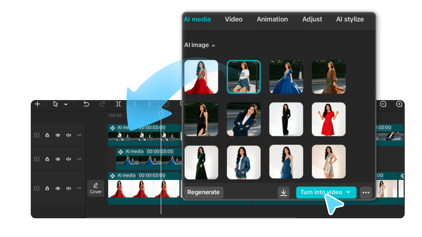 Generate, Refine, and Use in Your Workflow