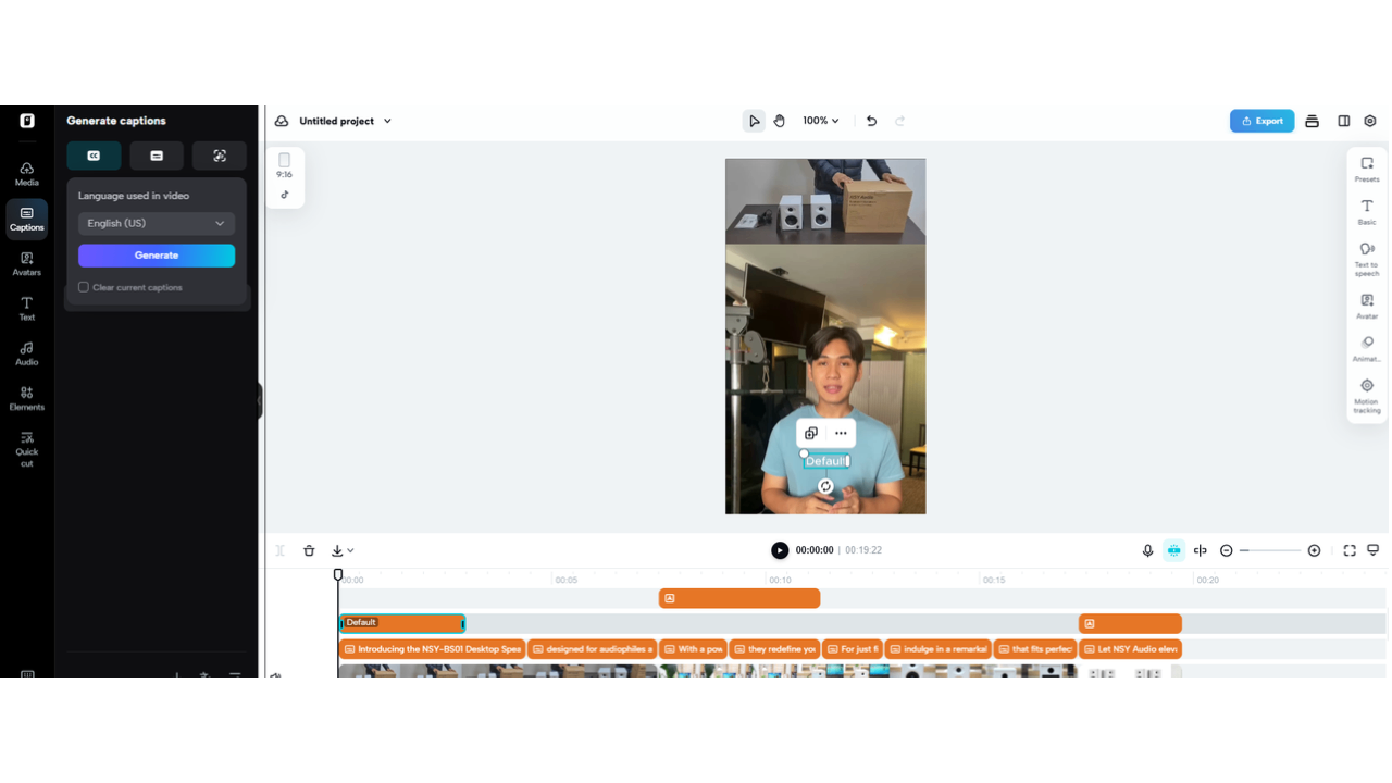 Customizable editing interface