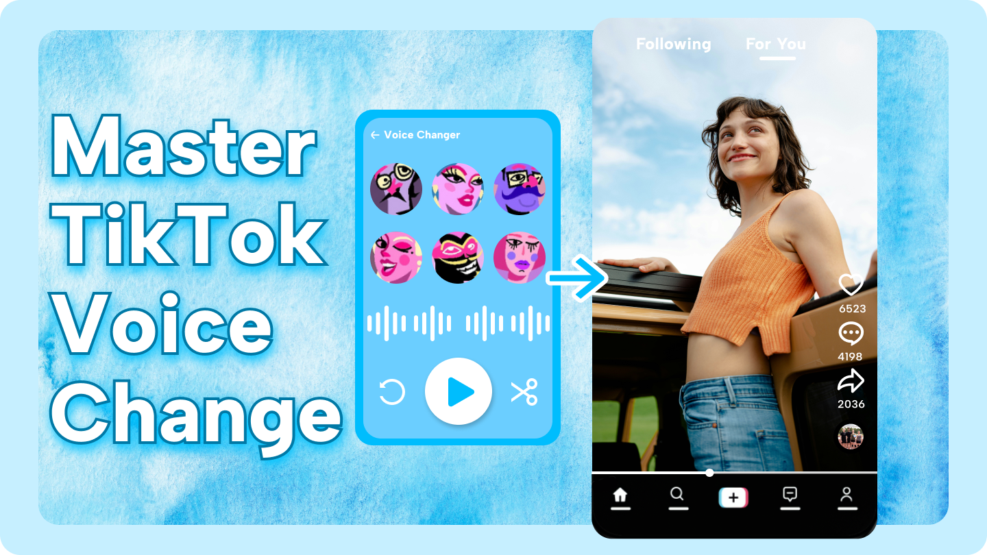 TikTok-Stimmenwechsel