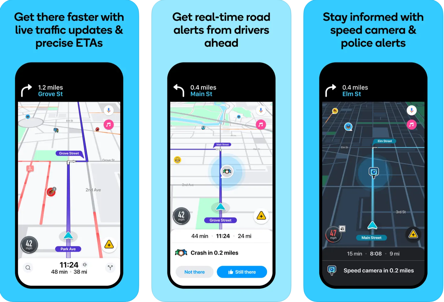 Changing navigation voice with Waze