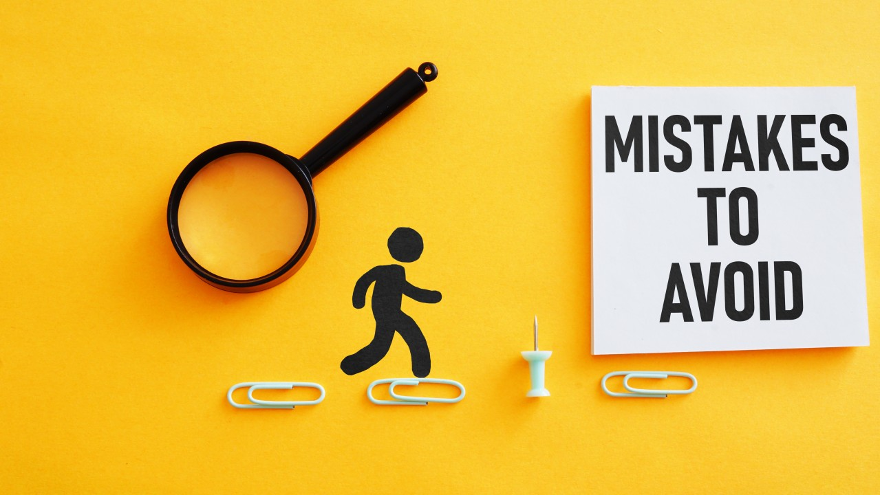Common mistakes