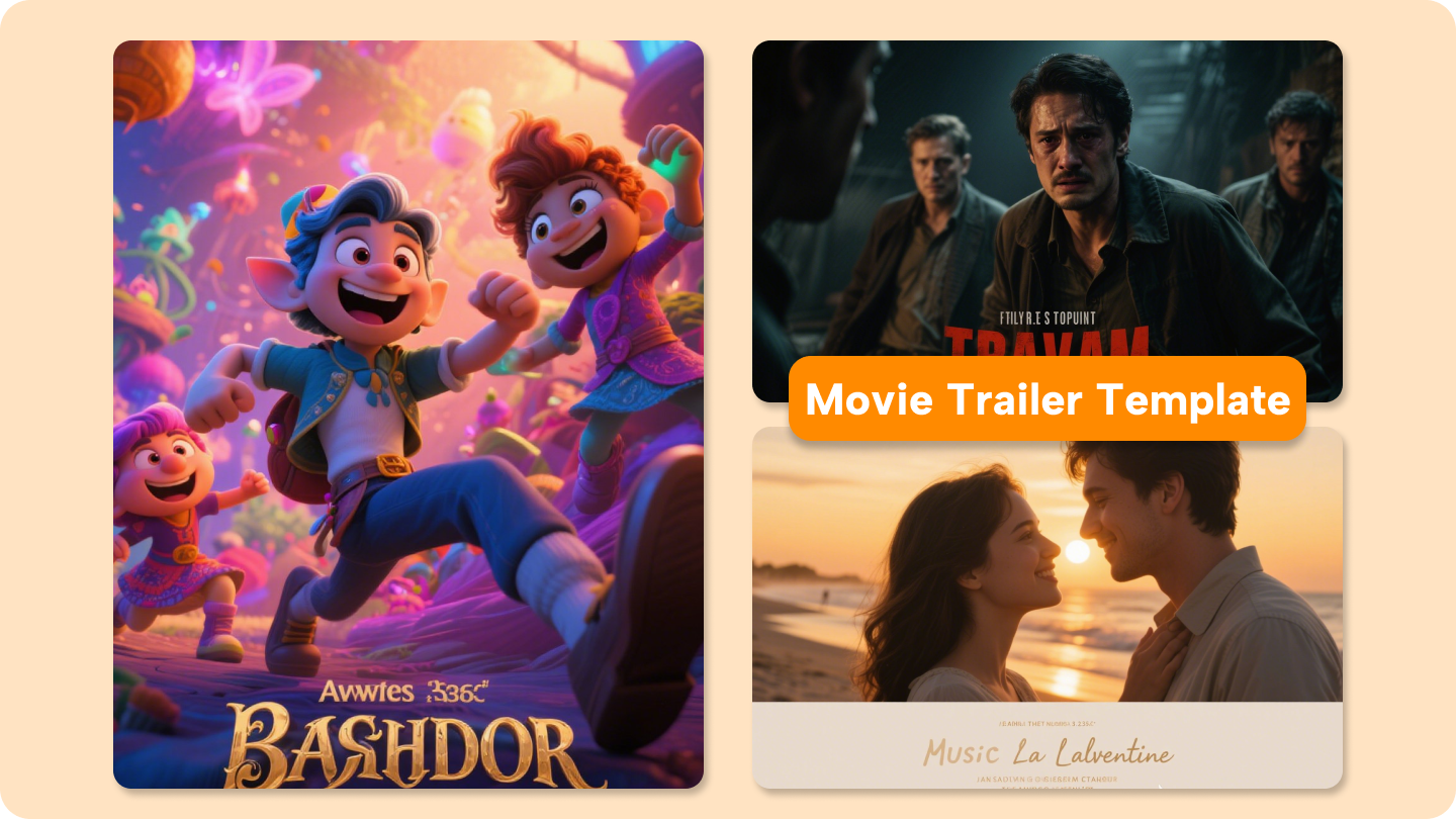movie trailer template