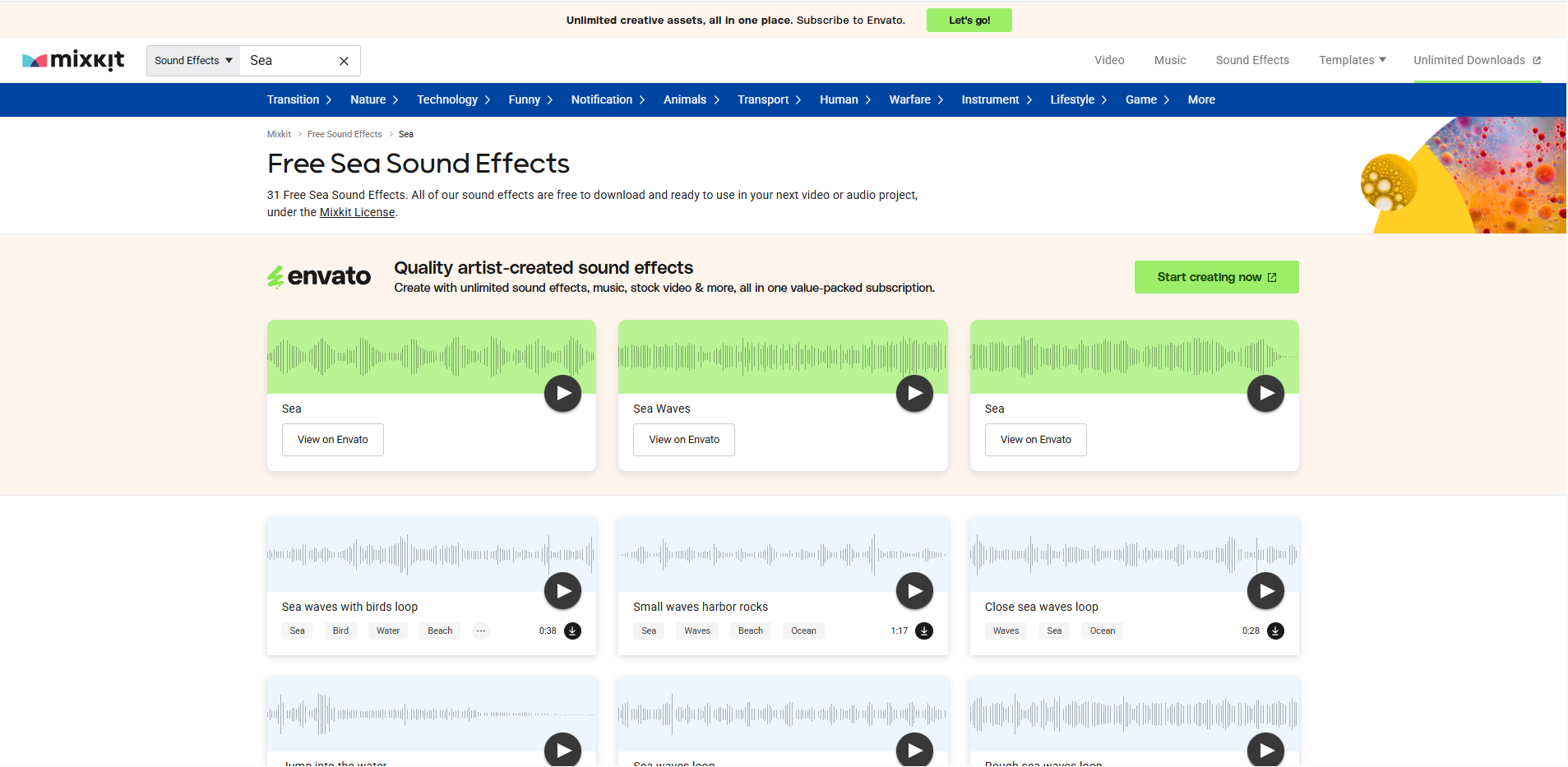 Interface de l' CapCut éditeur vidéo de bureau - le meilleur endroit pour obtenir des effets sonores océaniques