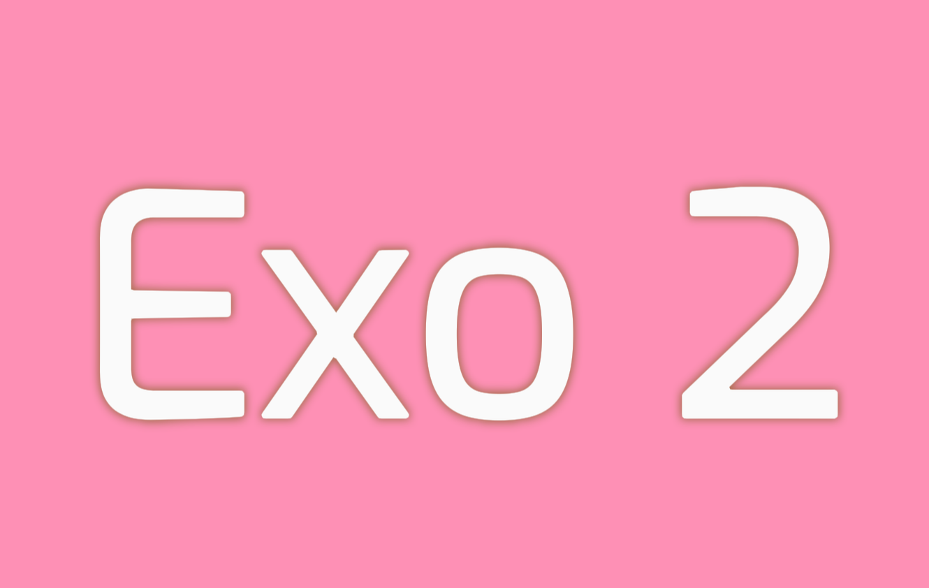 Czcionka Exo 2