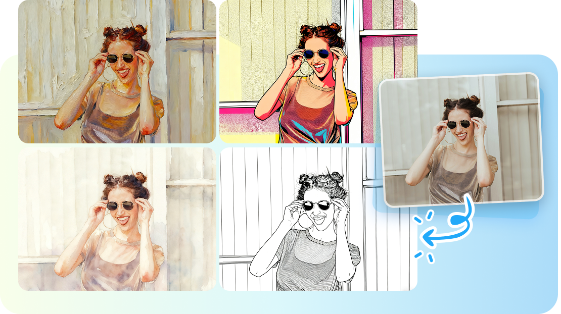 Vytváření maleb v různých stylech