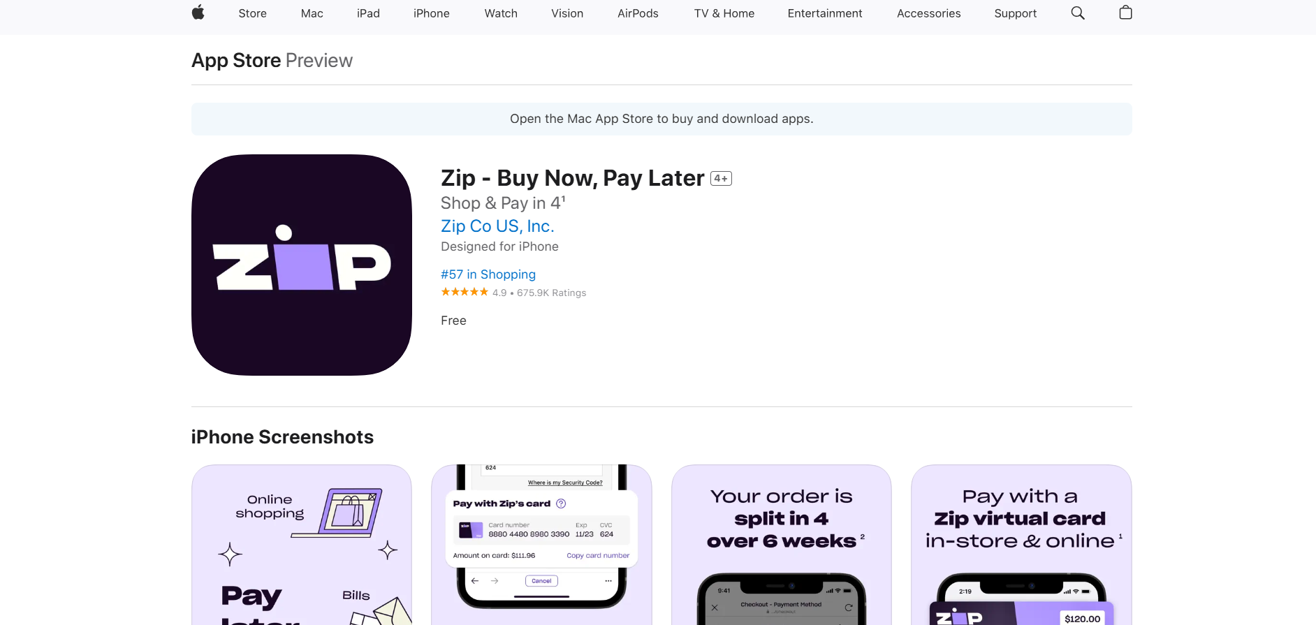 Download Zip App from App Store