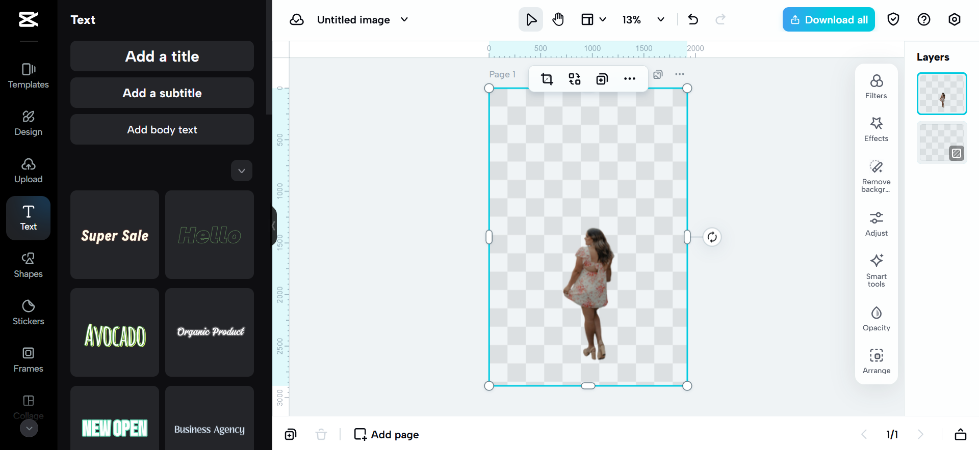 CapCut Web: Free alternative to Freepik bg remover