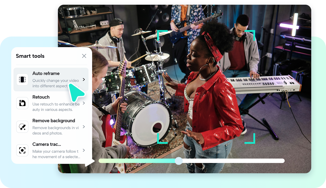 Video editing tools in Pippit