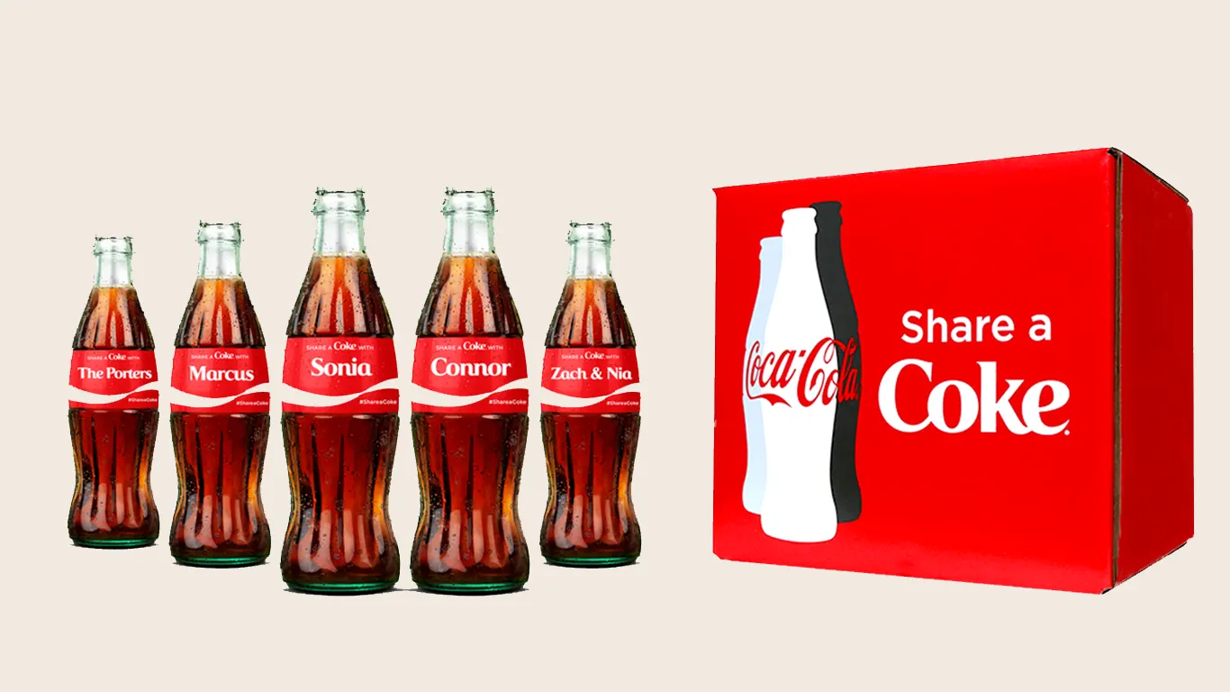 Coca-Cola’s "Share a Coke" campaign