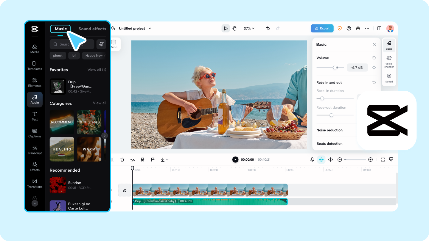 music video editor app
