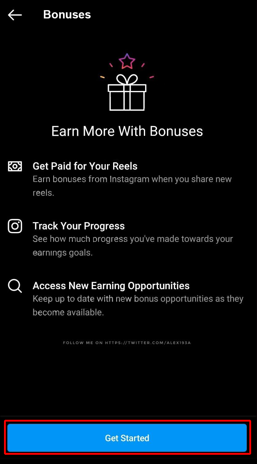 Memulai dengan Bonus Reel Instagram