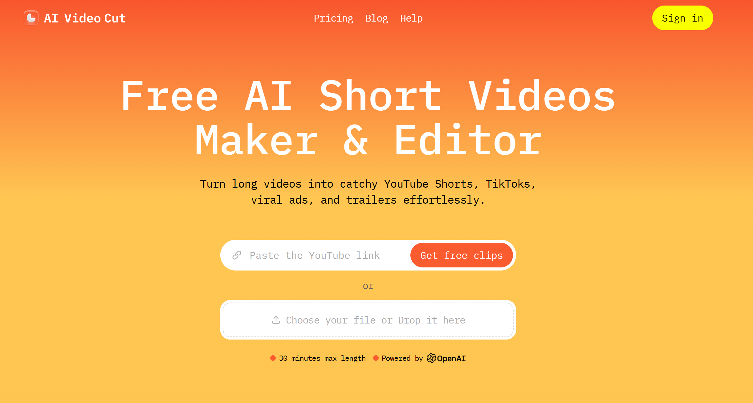 AI Video Cut - Le meilleur outil pour créer des clips courts et viraux
