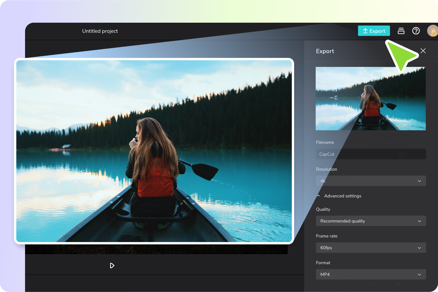 Step 3: Export or share online