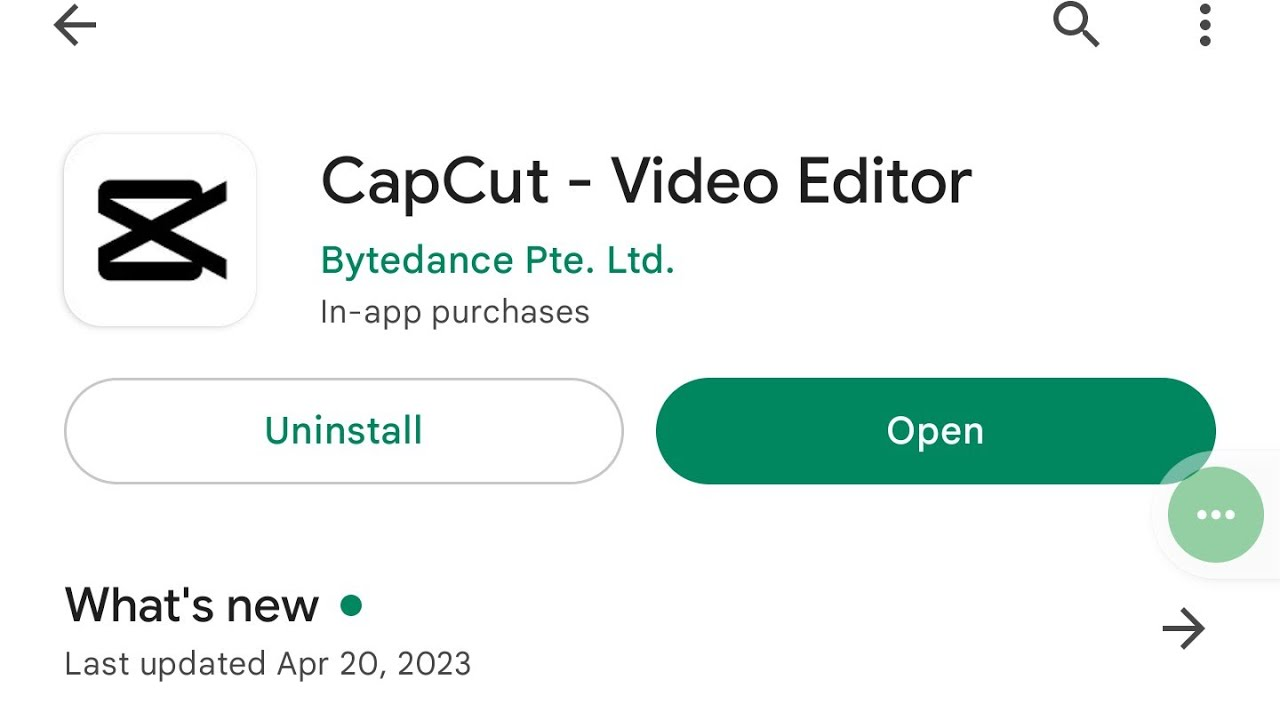 CapCutGoogle Play