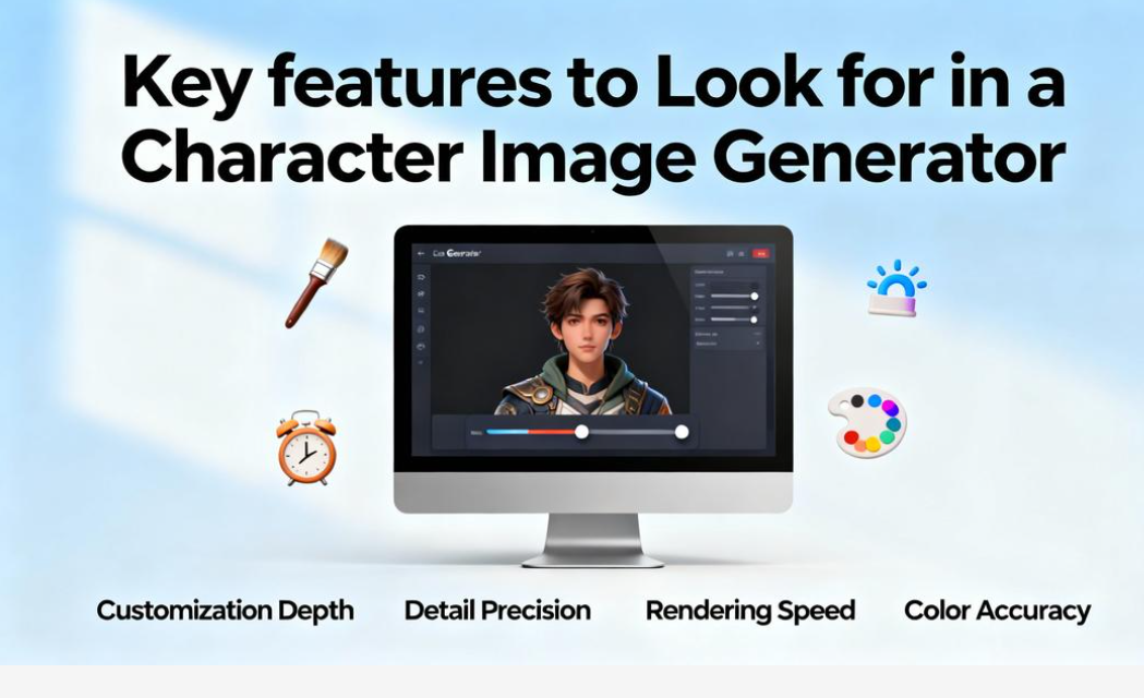Key features of a good character image generator
