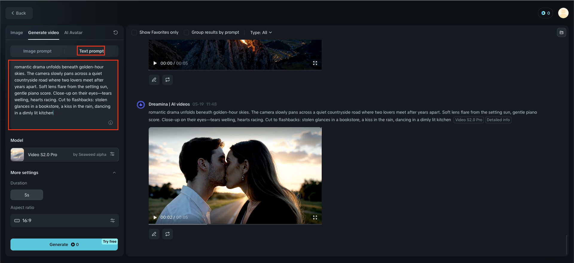 ai generated movies