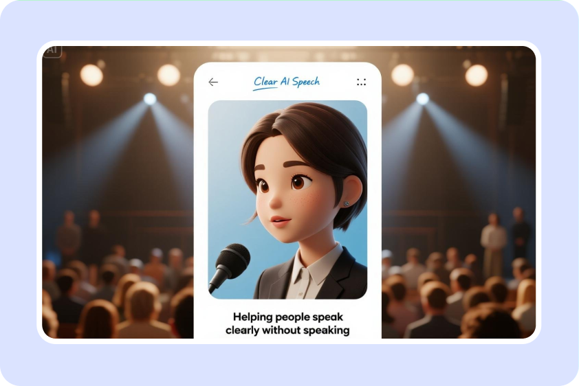 realistic avatar creator with speech