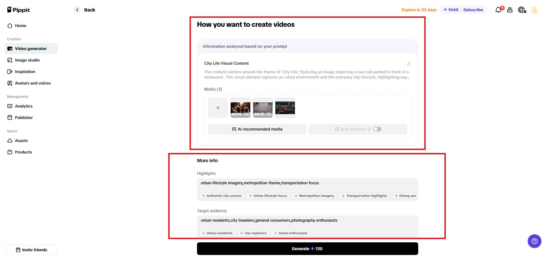 Enter your video details