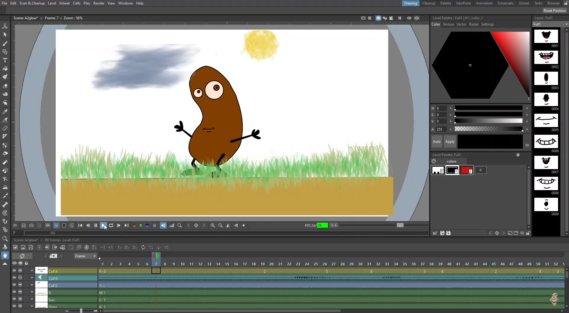 character talking animation maker