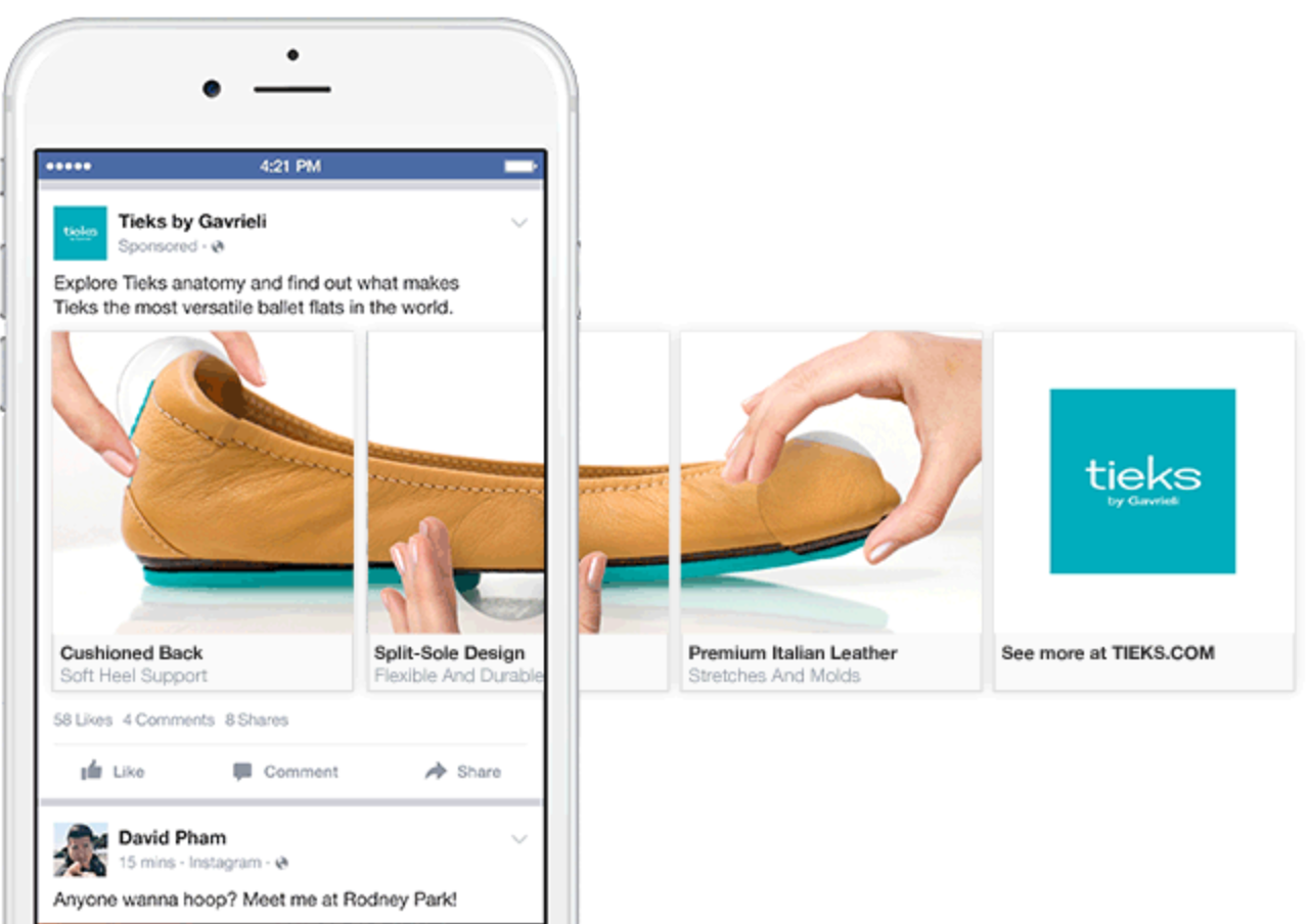 Iklan komedi putar di Facebook