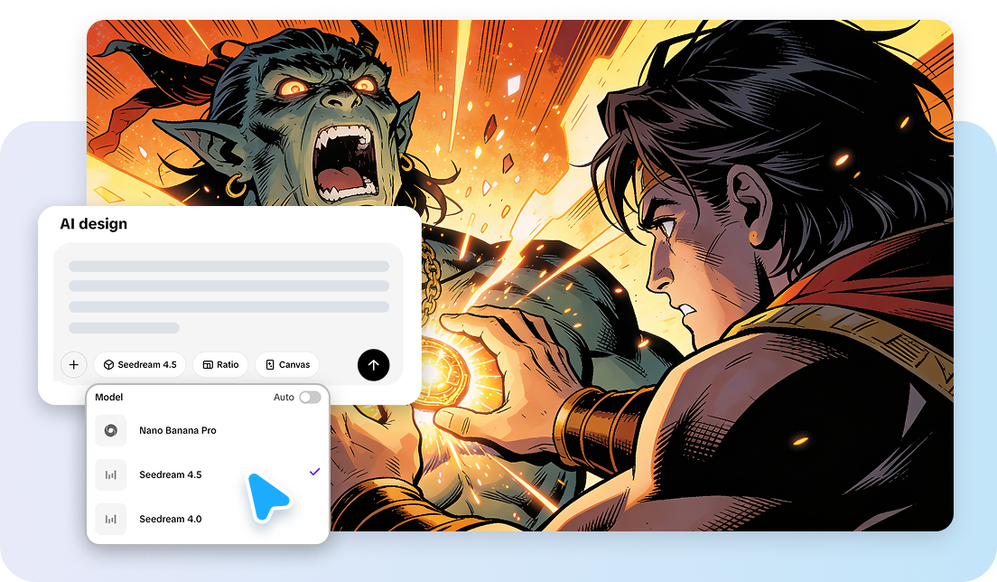 Seedream 4.5 на Pippit