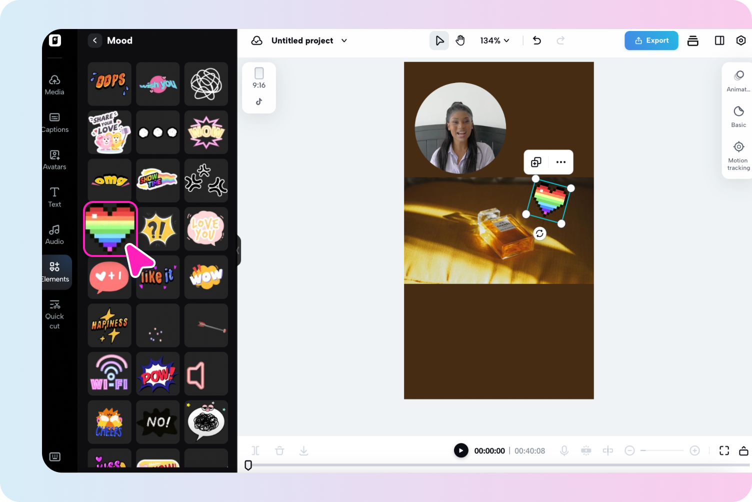 Customize your animation