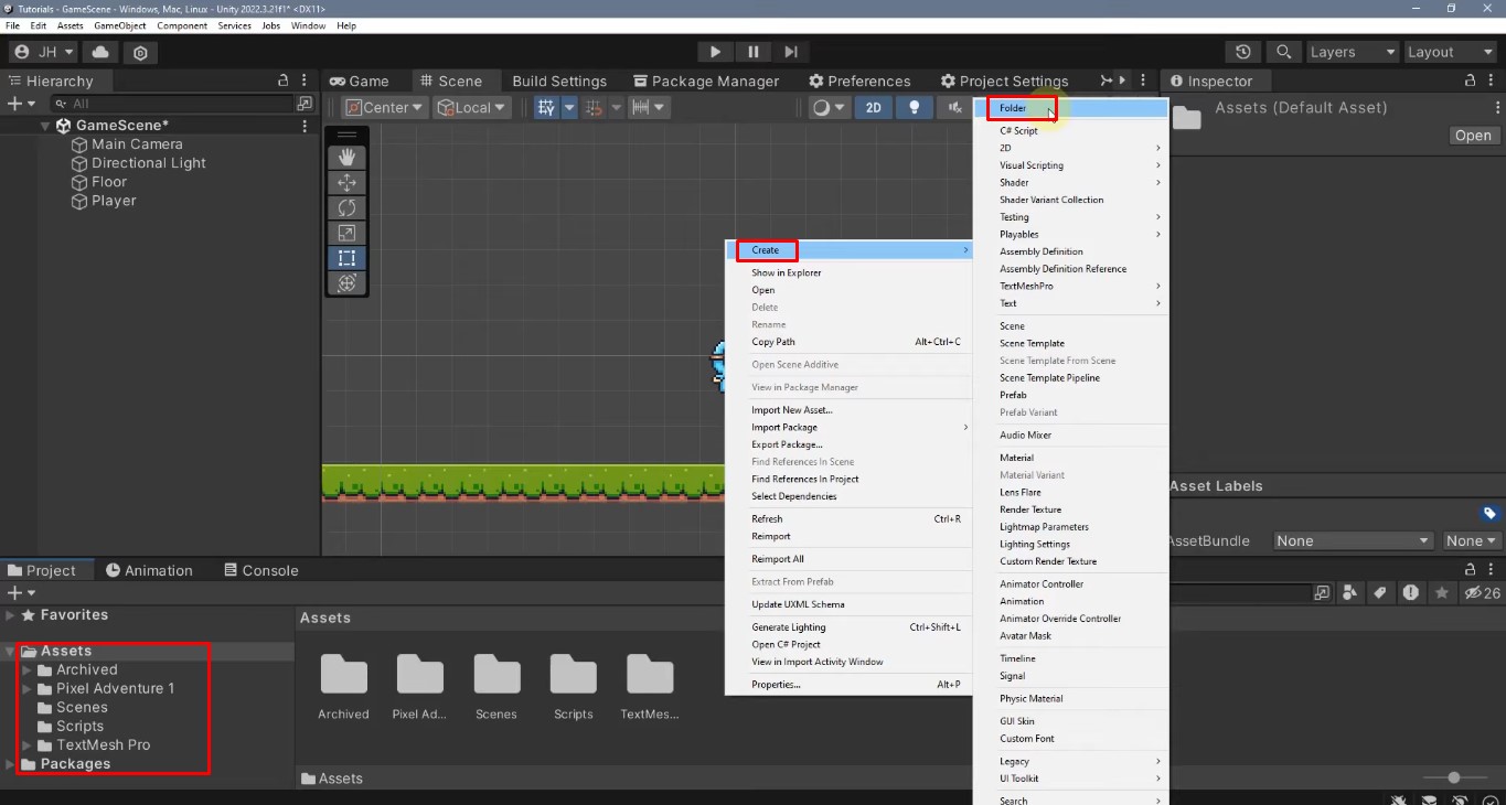 Importing and slicing a sprite sheet in Unity animation software.