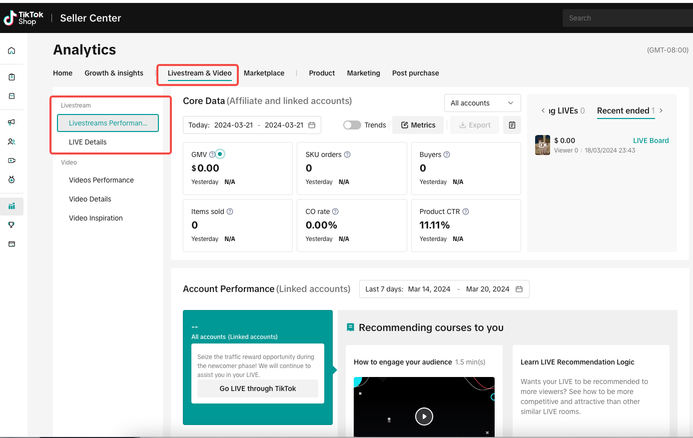 Ouvrez des outils de création pour vérifier les analyses en direct de TikTok