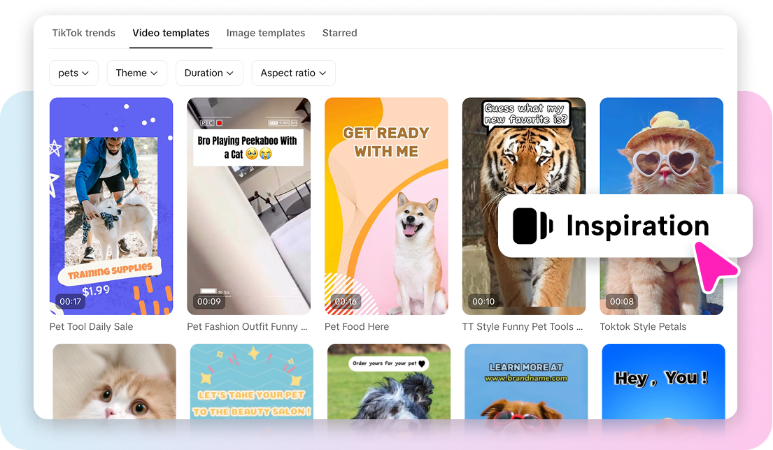 Free customizable templates