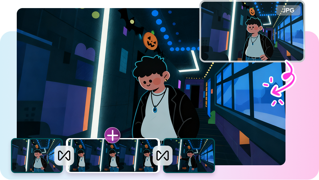 Animate photos to video with AI