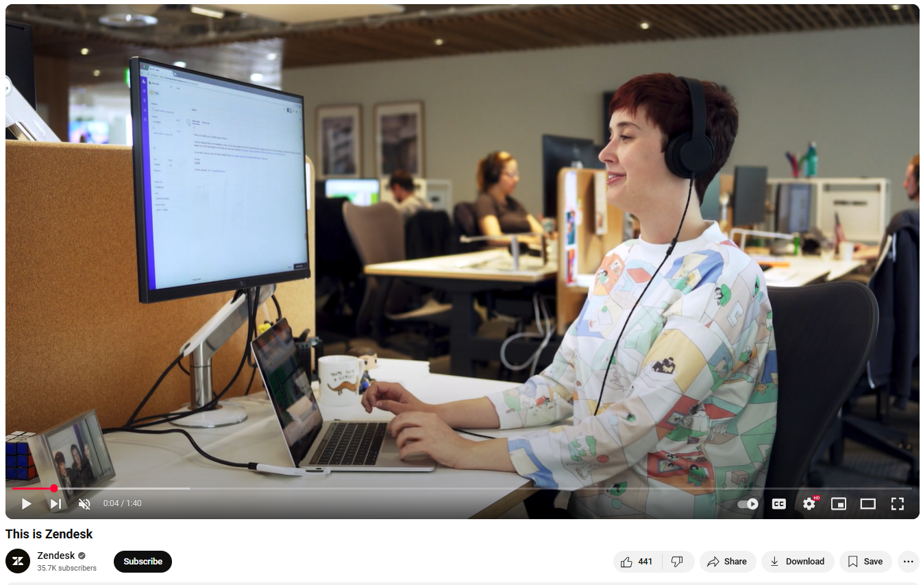 นี่คือวิดีโอต้อนรับพนักงาน Zendesk - Zendesk