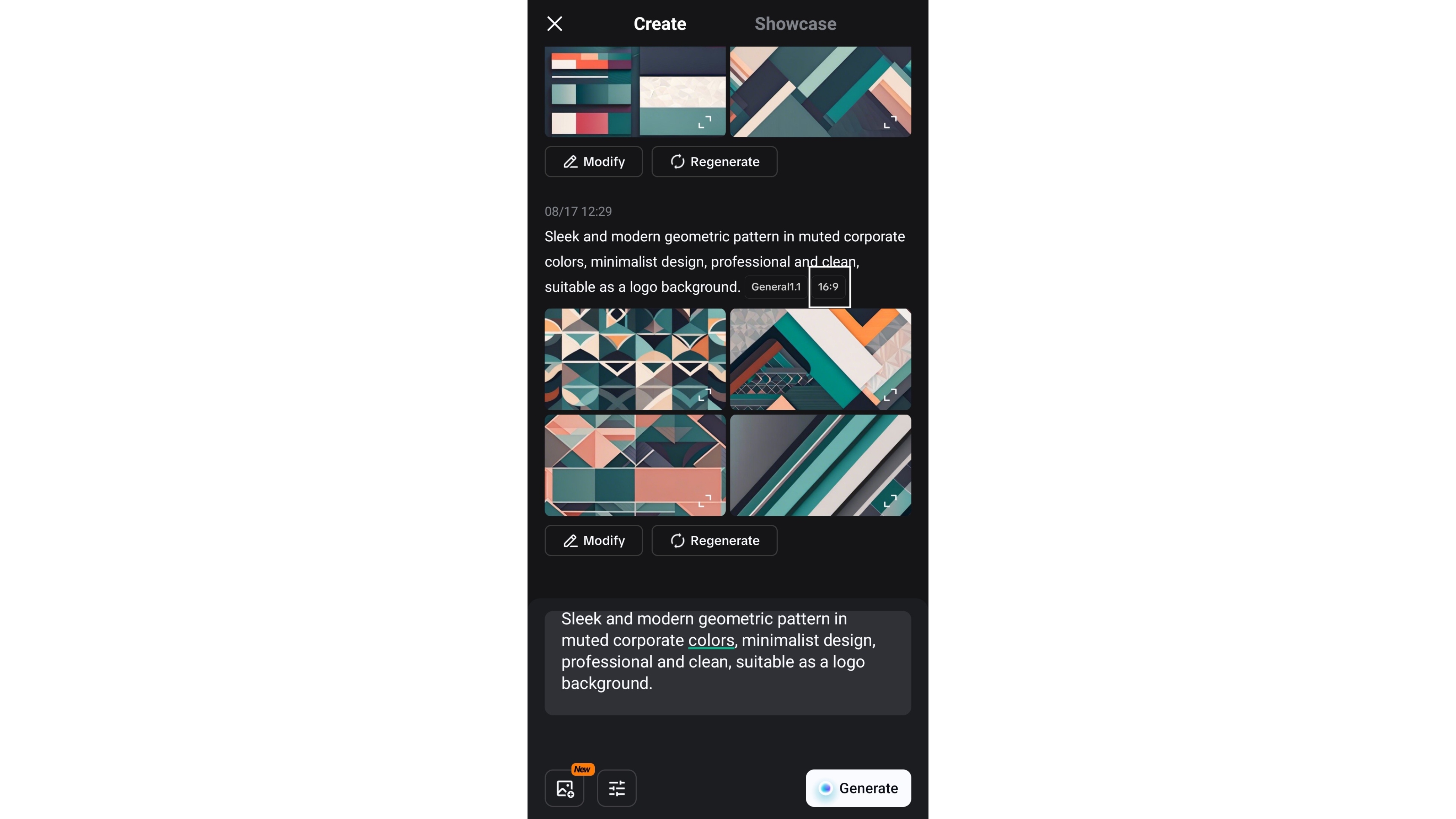 AI image generator app free — Business Logo Background