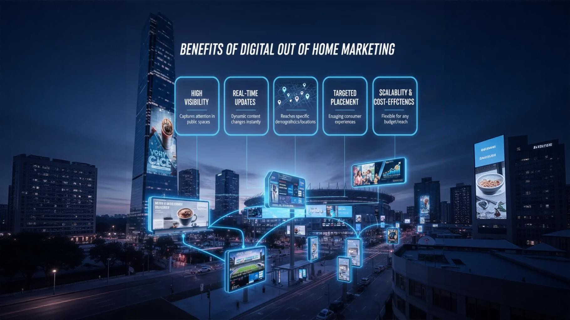 Benefits of digital out-of-home marketing