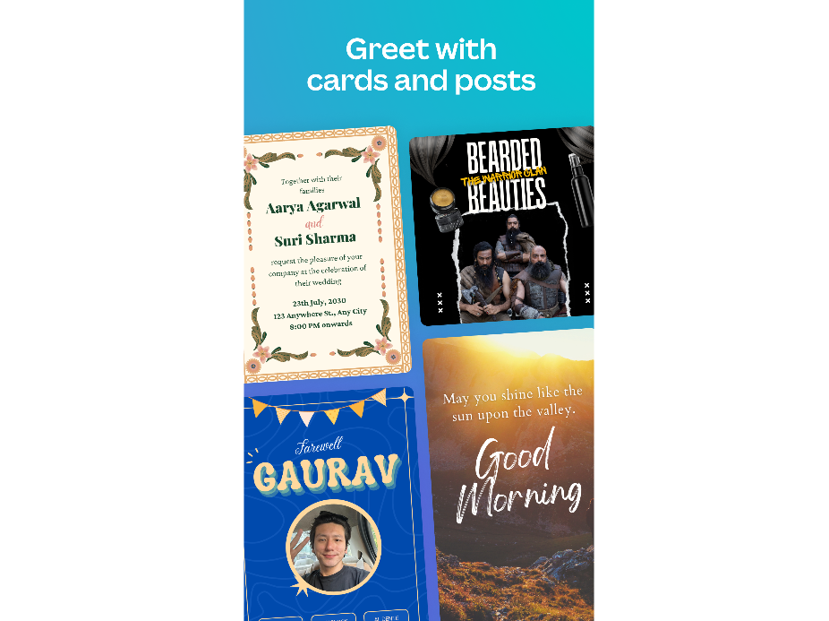 Canva mobile app
