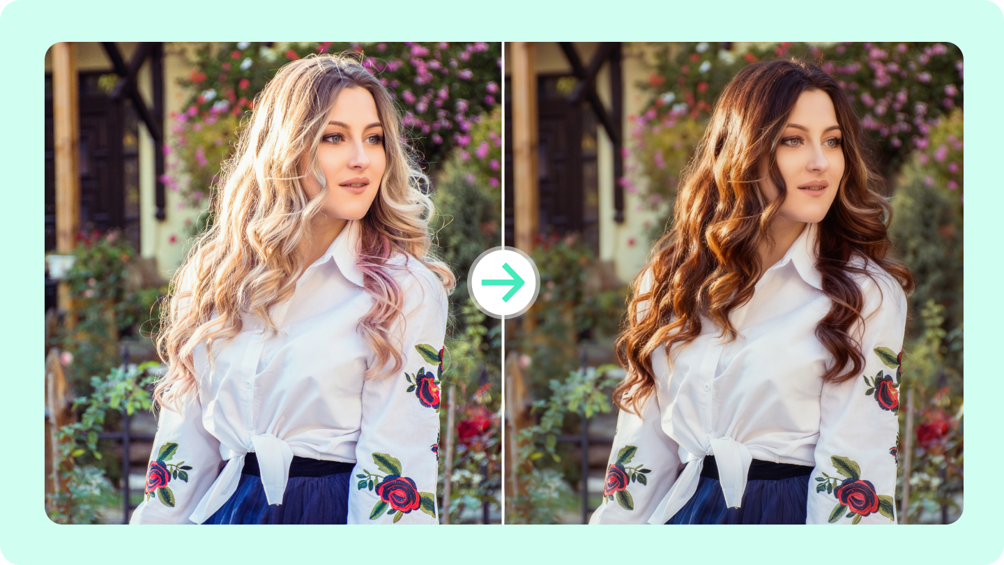 Hair Color Try