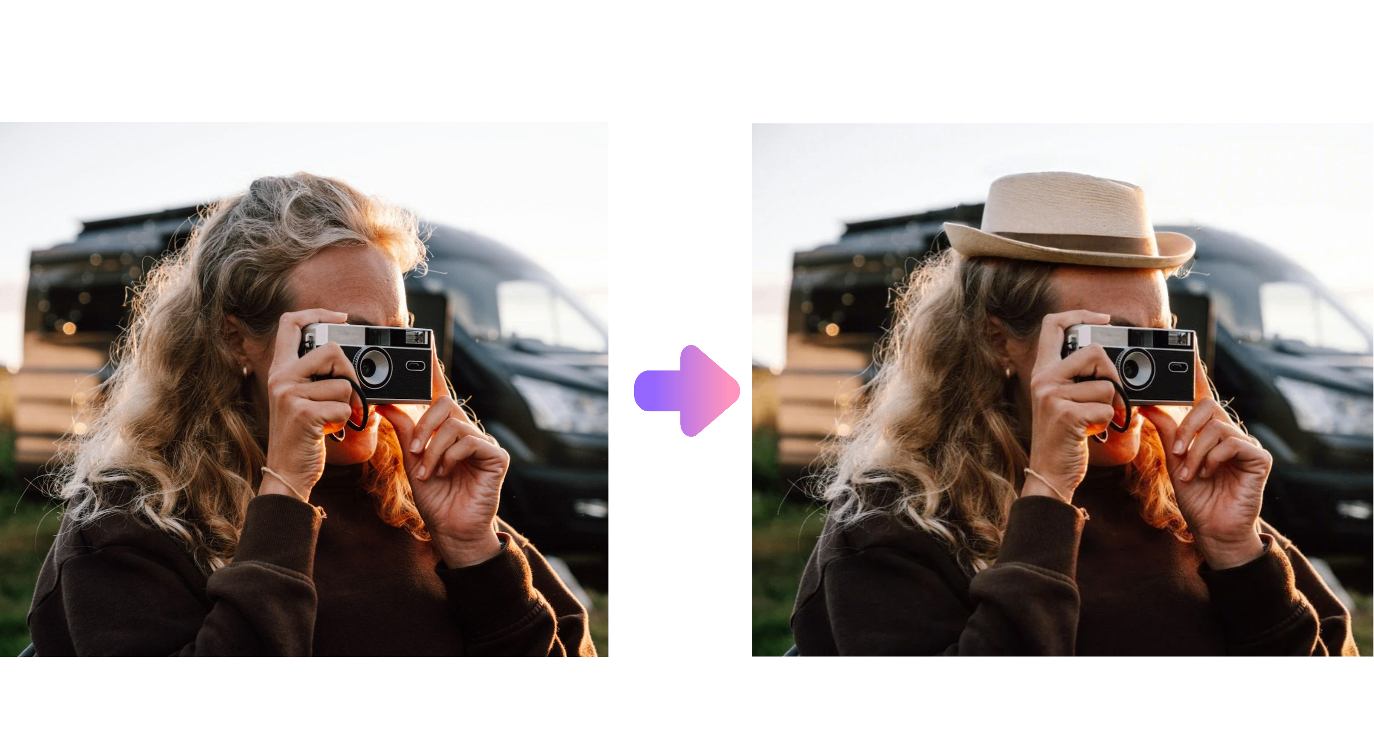 Bewerk foto's om er professioneel uit te zien.