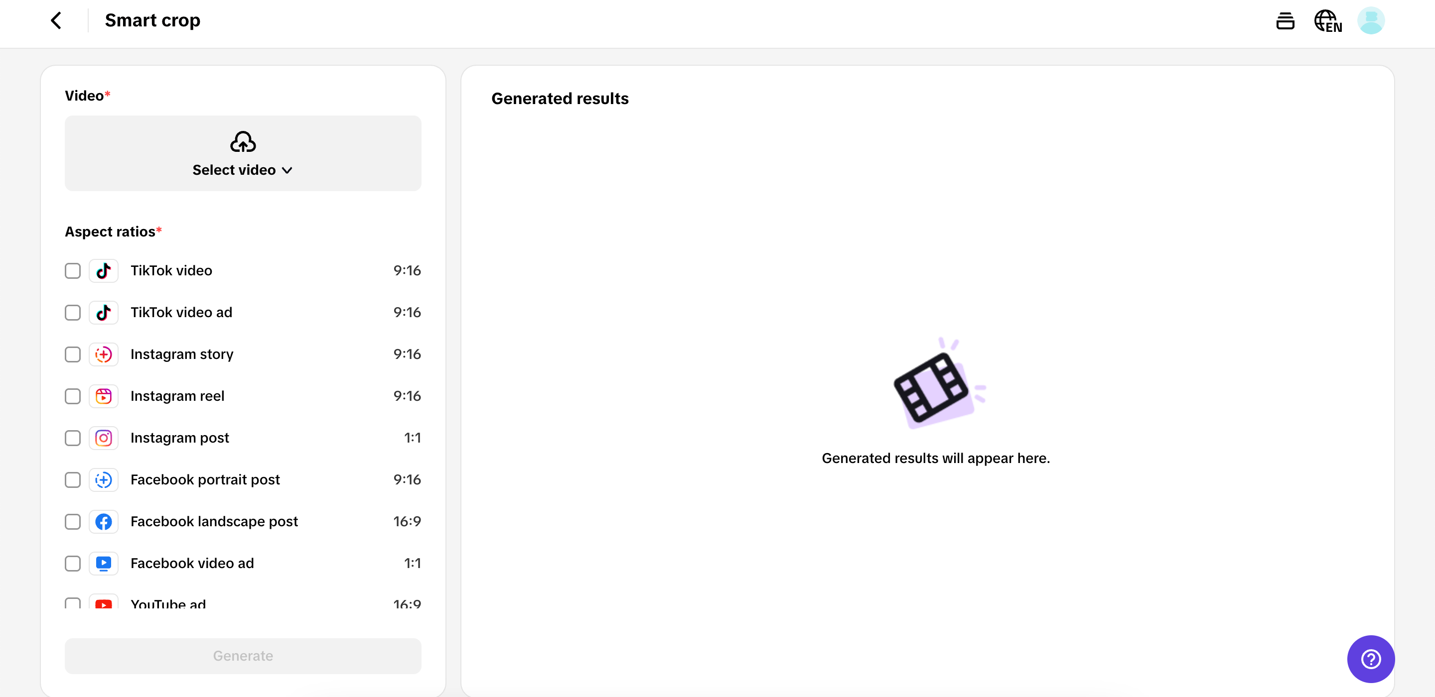 Regola automaticamente le dimensioni