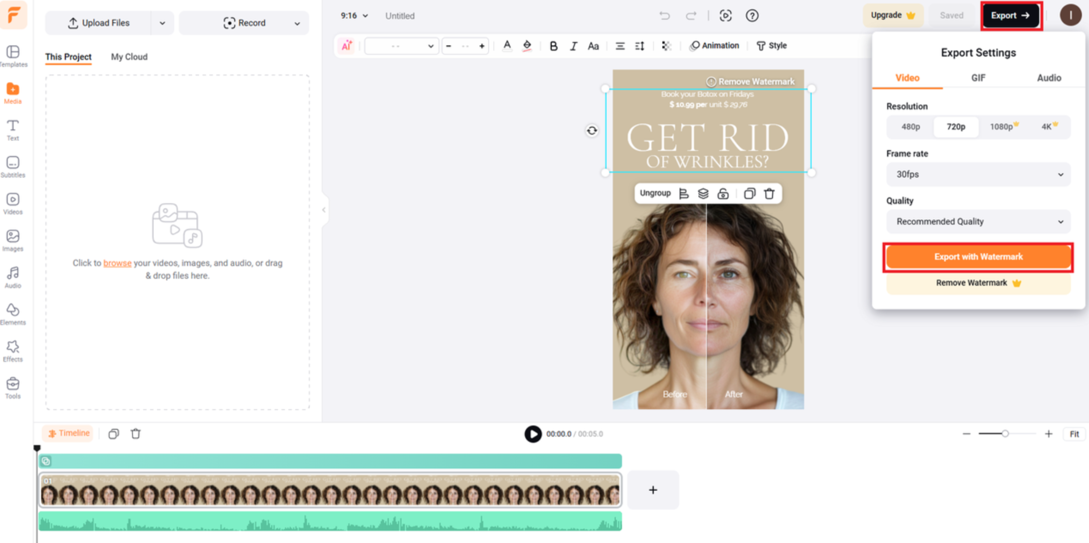 make a product video ai