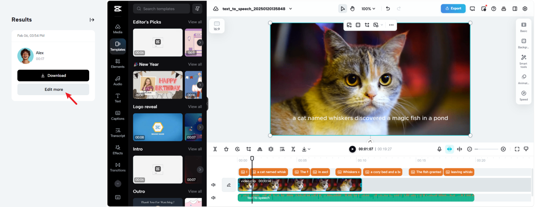 Integrate with audio/video editing